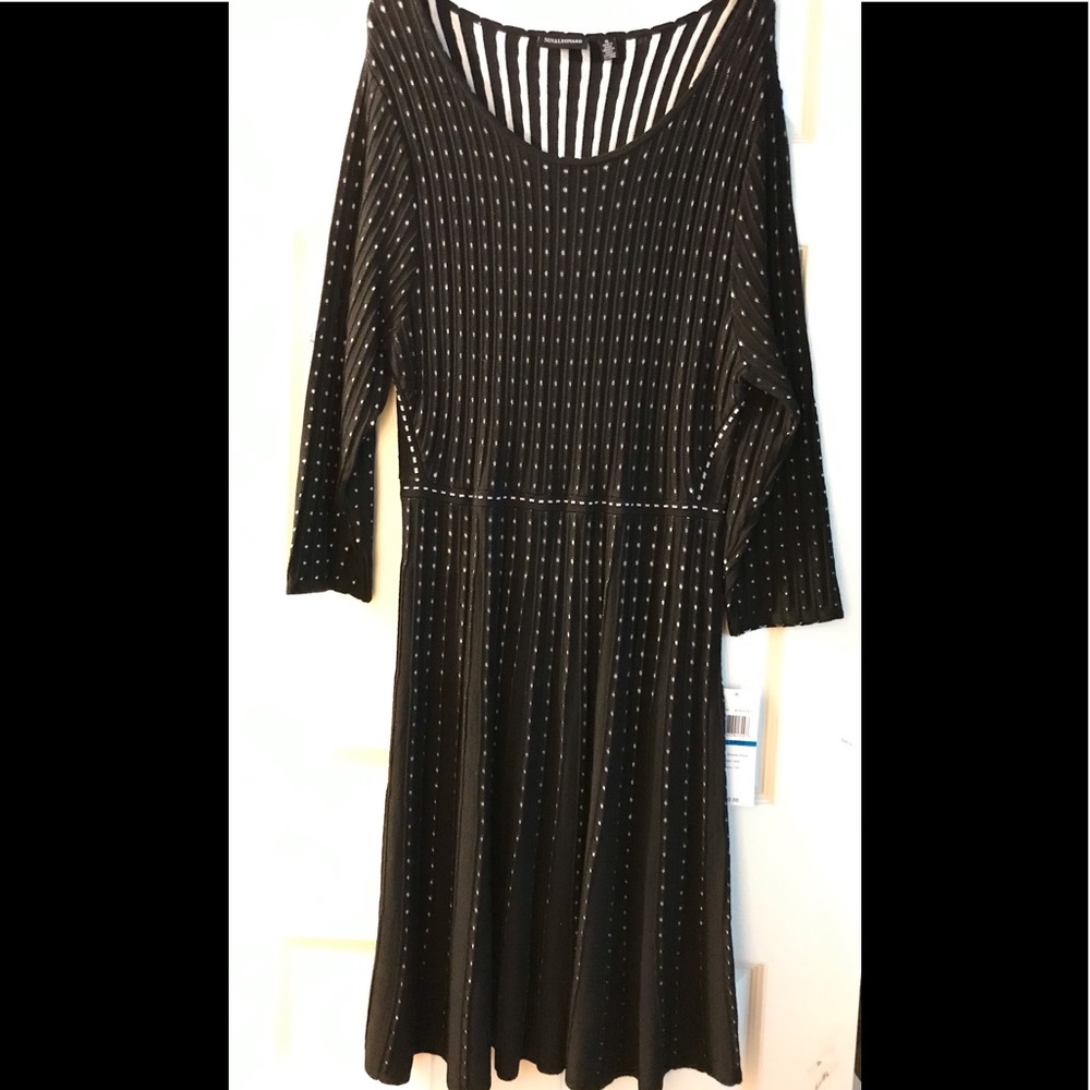 New Nina Leopard Sweater Dress